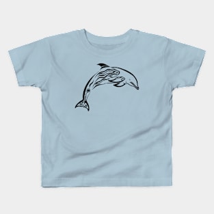 DOLPHIN TATTOO Kids T-Shirt